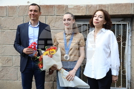 Боряна Калейн - посрещане