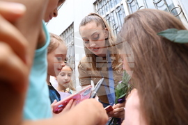 Боряна Калейн - посрещане