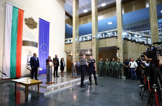 МВР - Калин Стоянов - награди - връчване