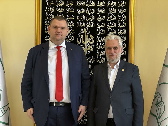 MRF Floor Leader Peevski Meets with Grand Mufti