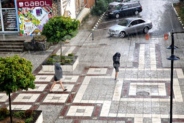 Самоков - пороен дъжд