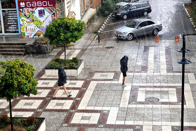 Самоков - пороен дъжд