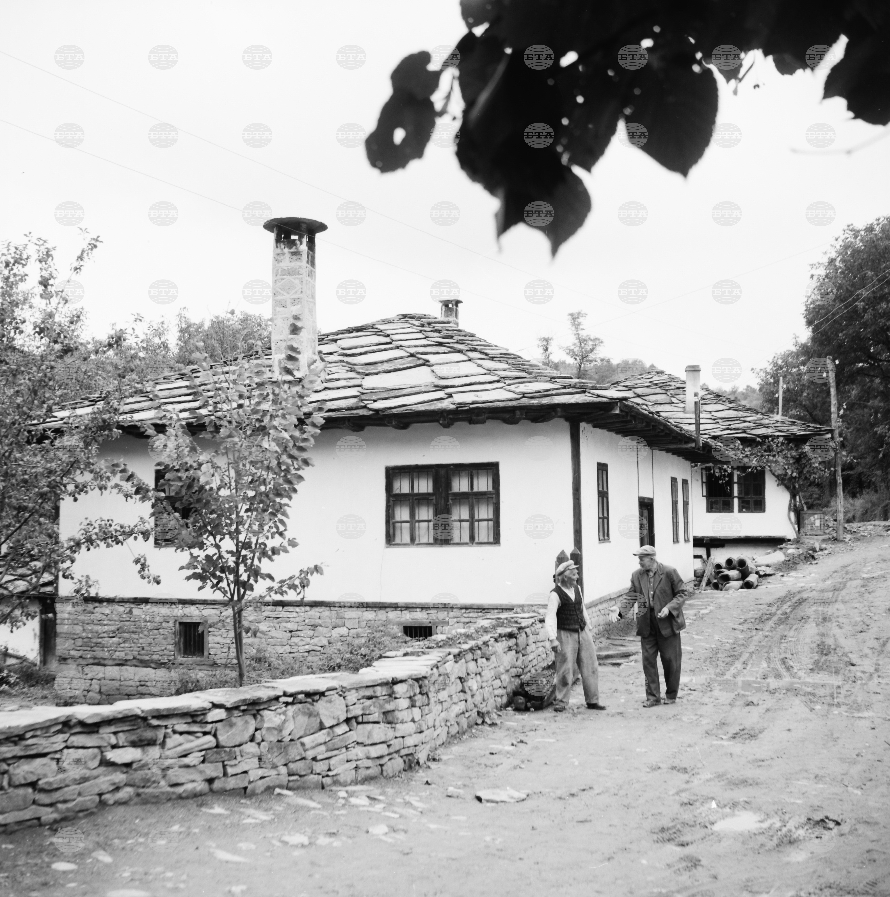 Архитектурно-исторически резерват Боженци през 60-те години на 20-и век