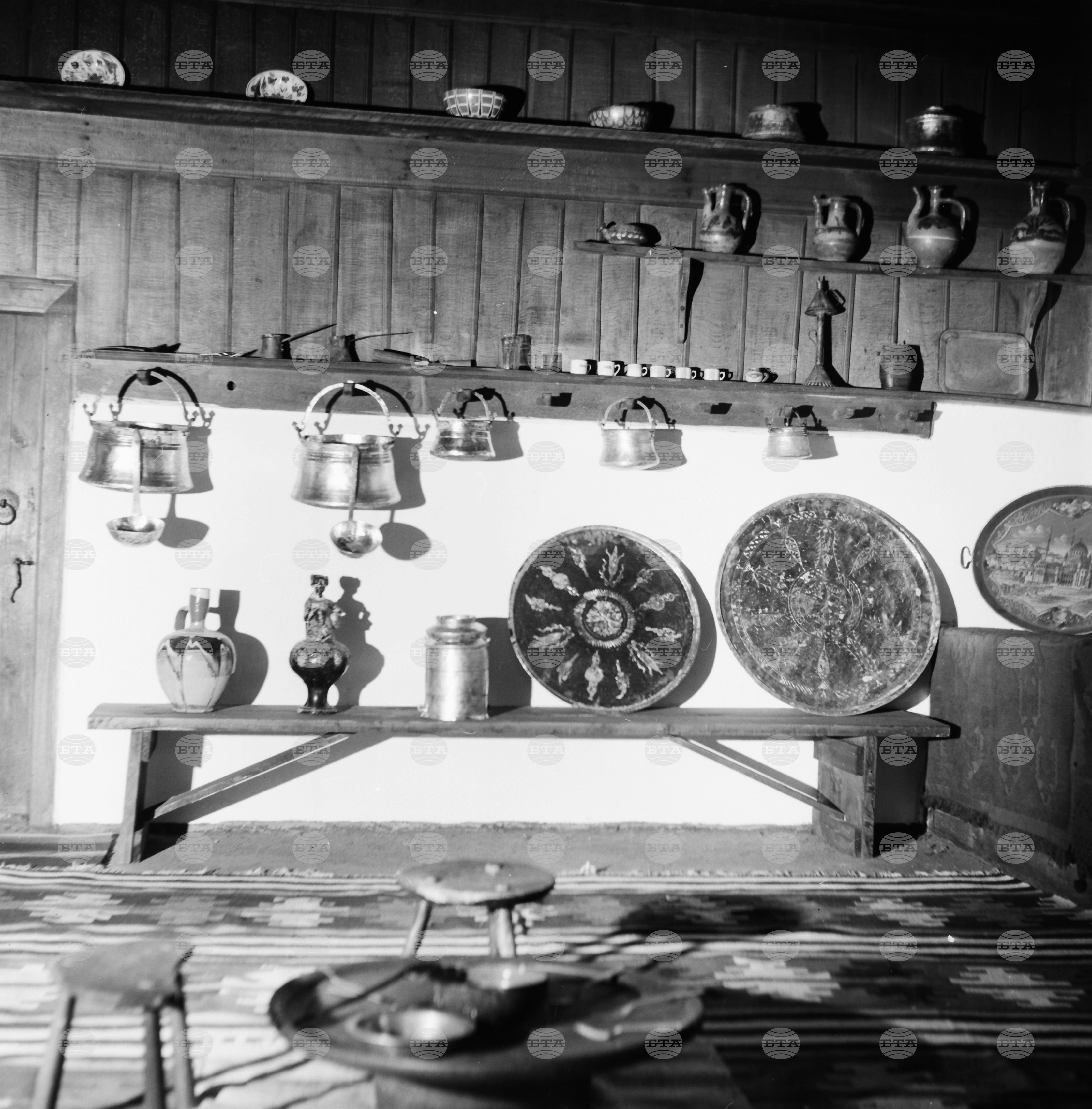 Архитектурно-исторически резерват Боженци през 60-те години на 20-и век
