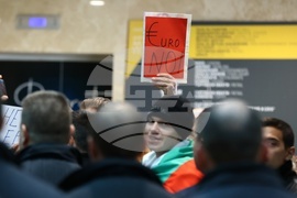 Протест срещу присъединяването на България към еврозоната