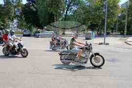 Видин - мотосъбор - почетна обиколка