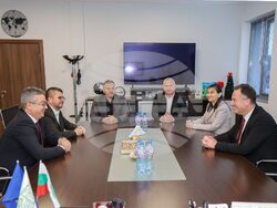 Снимка: Община Джебел – разговор на кмета на Джебел Неджми Али с генералния консул на Република Турция в Пловдив Корхан Кюнгерю