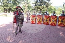 Априлци - римски боен лагер - възстановка - „Виа Претория“