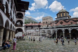 Рилски манастир - Патриарх Даниил - посещение