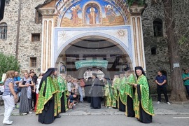 Рилски манастир - Патриарх Даниил - посещение