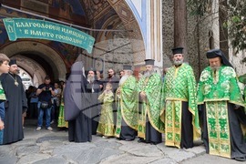 Рилски манастир - Патриарх Даниил - посещение