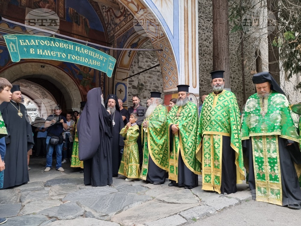 Рилски манастир - Патриарх Даниил - посещение