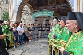 Рилски манастир - Патриарх Даниил - посещение
