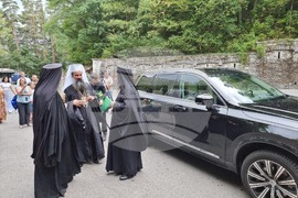 Рилски манастир - Патриарх Даниил - посещение