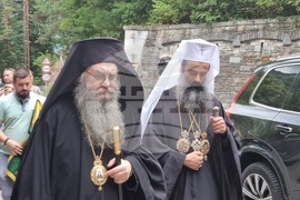 Рилски манастир - Патриарх Даниил - посещение