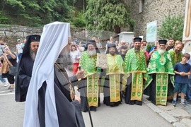 Рилски манастир - Патриарх Даниил - посещение