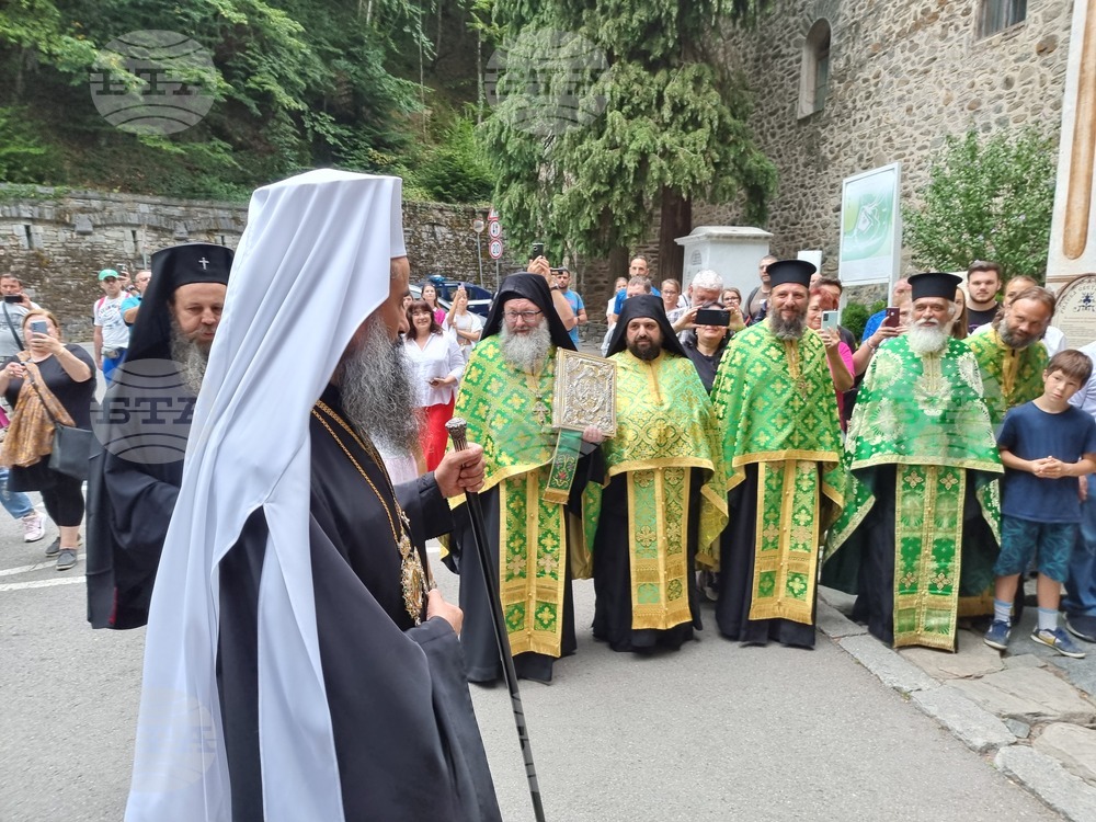 Рилски манастир - Патриарх Даниил - посещение