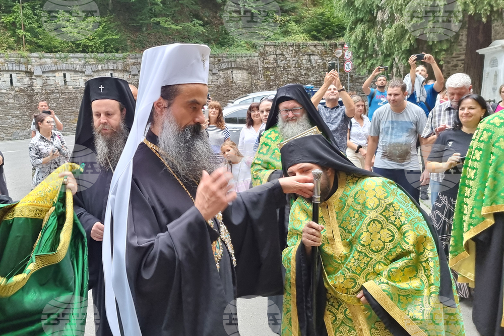Rila Monastery Solemnly Welcomes Bulgarian Patriarch Daniil
