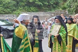 Рилски манастир - Патриарх Даниил - посещение