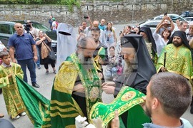 Рилски манастир - Патриарх Даниил - посещение