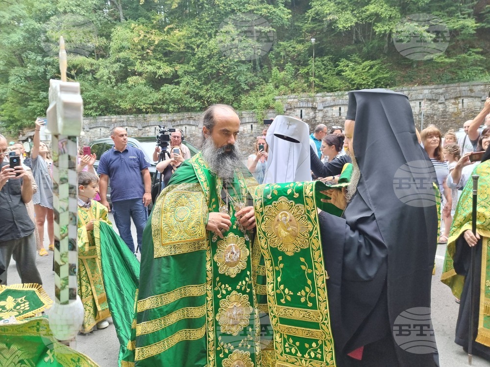 Рилски манастир - Патриарх Даниил - посещение