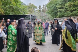 Рилски манастир - Патриарх Даниил - посещение