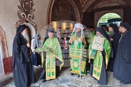 Рилски манастир - Патриарх Даниил - посещение