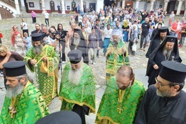 Рилски манастир - Патриарх Даниил - посещение