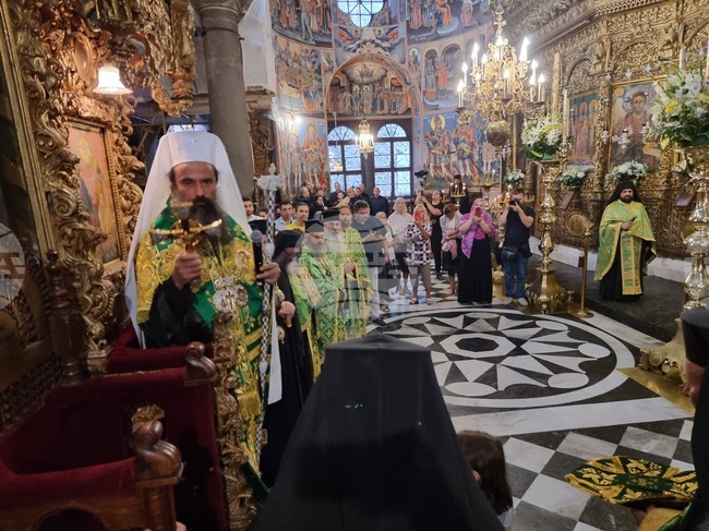 Рилски манастир - Патриарх Даниил - посещение