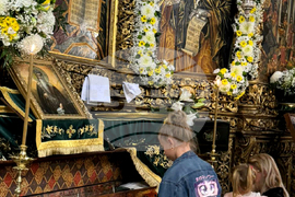 Рилски манастир - всенощно бдение - Св. Иван Рилски