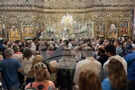 Рилски манастир - всенощно бдение - Св. Иван Рилски