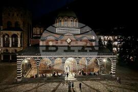 Рилски манастир - всенощно бдение - Св. Иван Рилски