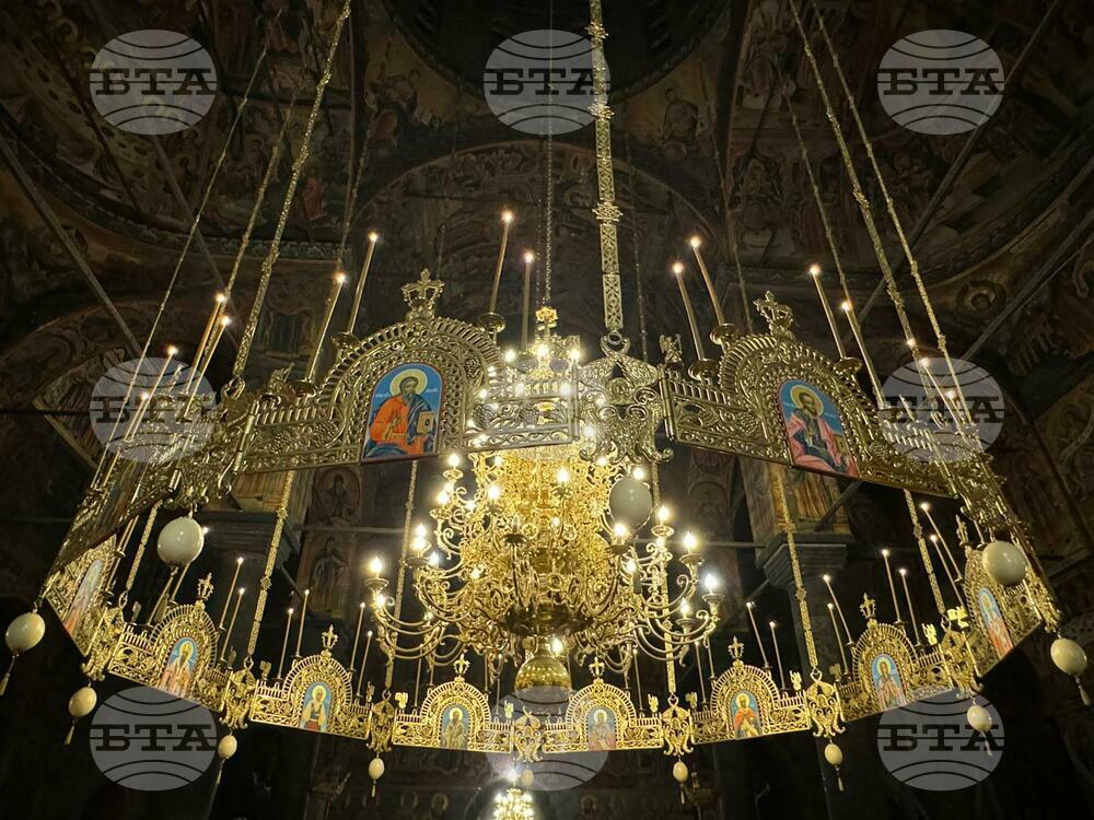 Рилски манастир - всенощно бдение - Св. Иван Рилски