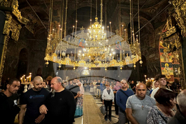 Рилски манастир - всенощно бдение - Св. Иван Рилски