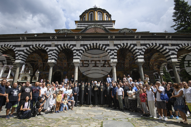 Рилски манастир - Успението на св. Иван Рилски