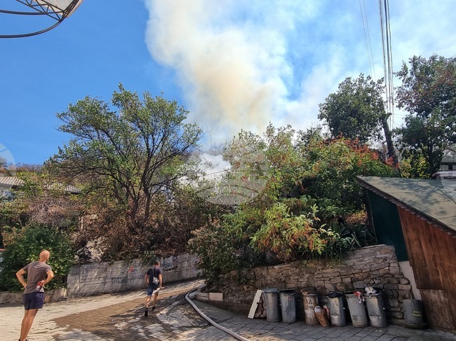 Пловдив - пожар