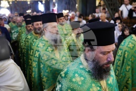 Рилски манастир - Успението на св. Иван Рилски