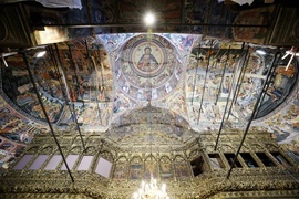 Рилски манастир - Успението на св. Иван Рилски