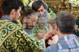 Рилски манастир - Успението на св. Иван Рилски