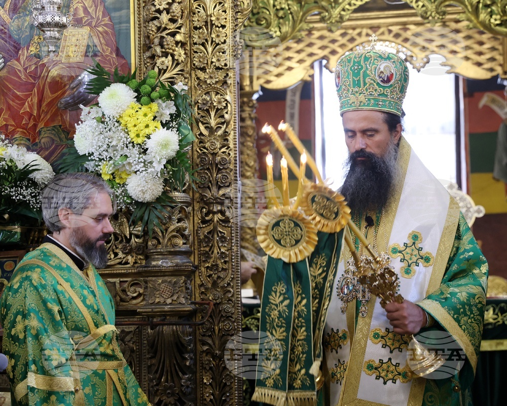 Рилски манастир - Успението на св. Иван Рилски