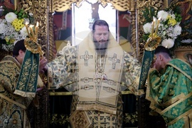 Рилски манастир - Успението на св. Иван Рилски