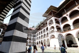 Рилски манастир - Успението на св. Иван Рилски