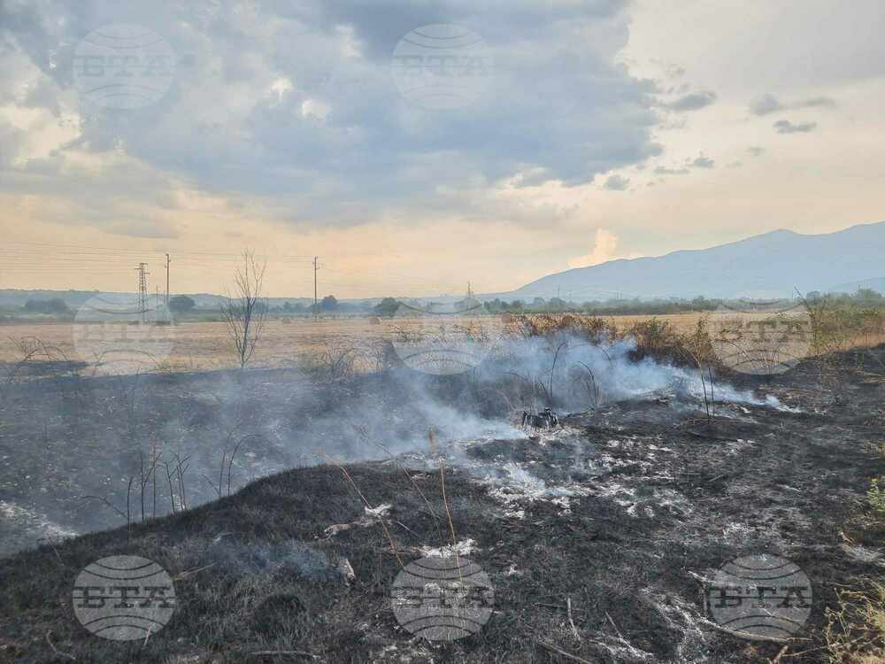 Ликвидирани са пожарите в селата Сажданик, Бистрица и Пастра