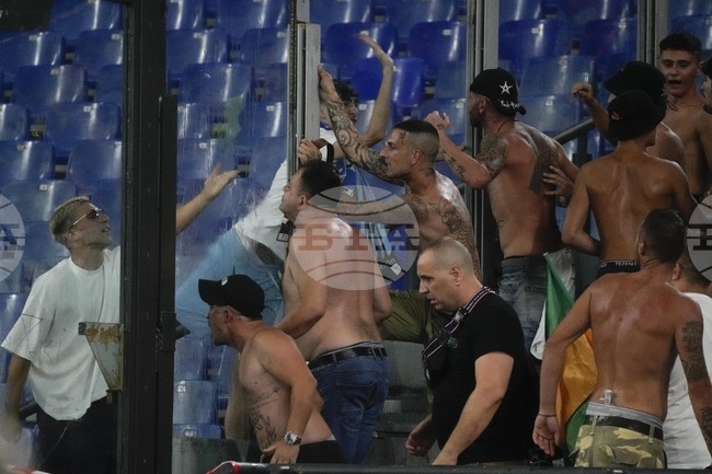 Фенове на Сосиедад бяха нападнати в бар в Рим преди мача от Лига Европа срещу Лацио