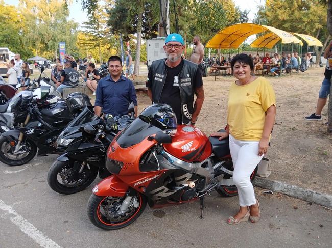 Заместник-кметът Борислава Борисова поздрави участниците в 17-тото издание на Националния мотосъбор във Видин