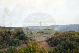 Село Гобровница - пожар