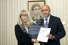 Румен Радев - Горица Грънчарова-Кожарева - среща