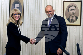 Румен Радев - Горица Грънчарова-Кожарева - среща