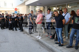 Варна - МВР - служители - мълчалив протест