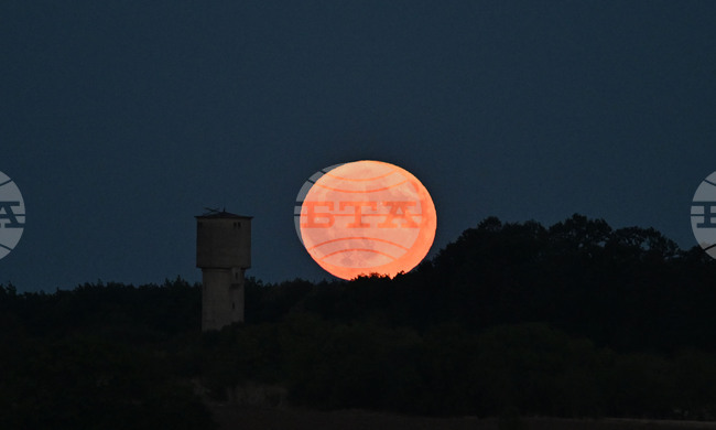 Село Тодорово - пълнолуние - супер Луна